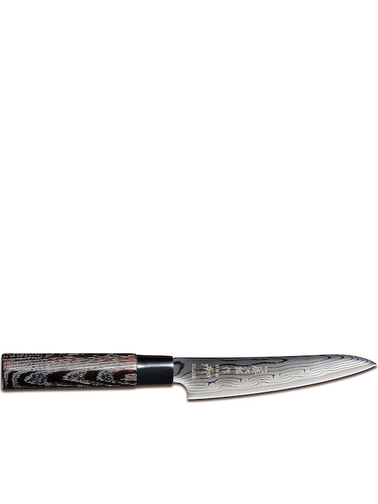 Tojiro Shippu Black General Use Knife of Damascus Steel 13cm FD-1592