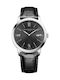 Baume & Mercier Classima Ceas Bărbătesc 42mm Baterie cu Neagră Curea din Piele