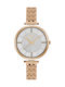 Lee Cooper Watch with Pink Gold Metal Bracelet LC06464.430