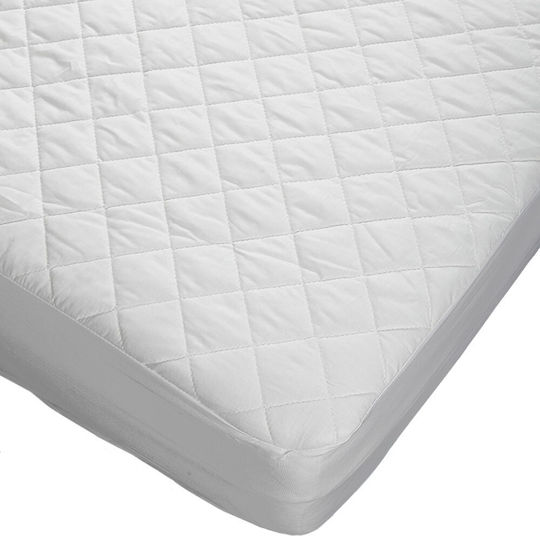 Vesta Home Ekavi Βρεφικό Επίστρωμα Κούνιας Καπιτονέ με Φάσα 60x130εκ.
