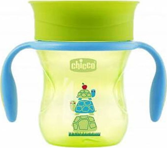 Chicco Baby Cup Perfect made of Plastic Green 200ml for 12m+m+