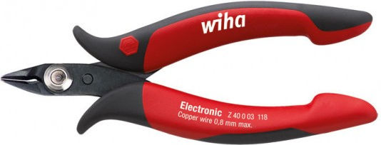 Wiha Electronics diagonal cutter 118mm Z40011803 Side Cutter Electrician Length 118mm