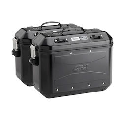 Givi Trekker Outback Моноключ Сет Мотоциклетни Куфари и Чанти Алуминиеви 36лт в Черен цвят Givi Trekker Outback Моноключ Сет Мотоциклетни Куфари и Чанти Алуминиеви 36лт в Черен цвят