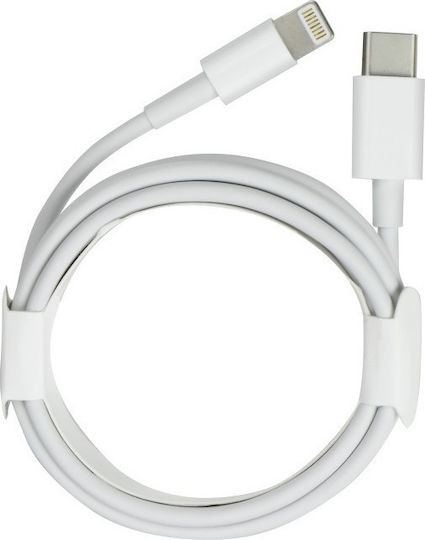 iSelf USB 2.0 Cable USB-C Male - USB-A 12W PD White 1m