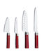 Cecotec Santoku Messer Santoku aus rostfreiem Stahl 4Stück