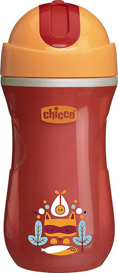 Chicco Baby Cup Sport made of Plastic Red 266ml for 14m+m+