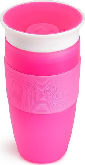 Munchkin Baby Cup Miracle 360° Plastic Pink 414ml for 18m+