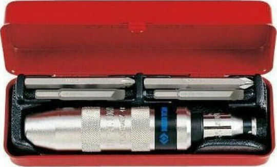 King Tony Screwdriver with 4 Interchangeable Tips