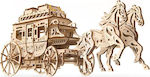 Ugears Wooden Construction Toy Stagecoach Model Kid 14++ years