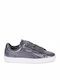 Puma Basket Heart Patent Γυναικεία Sneakers Γκρι