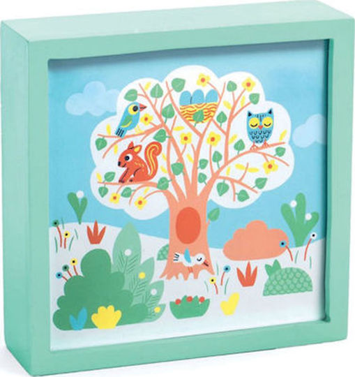Djeco Wooden Kids Wall Light Forest Animals