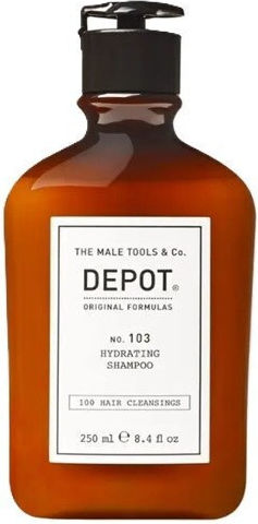 Depot Depot Hydrating Σαμπουάν Αναδόμησης/Θρέψης & Ενυδάτωσης για Όλους τους Τύπους Μαλλιών 250ml