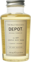 Depot Depot Gentle Classic Cologne Body Wash Bubble Bath in Gel for Men with Glycerin Moisturizing 250ml