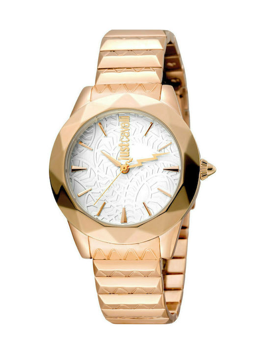 Just Watch Watch with Pink Gold Metal Bracelet JC1L003M0085