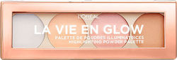 L'Oreal La Vie En Glow Highlighting Palette 02 Cool Glow 5gr