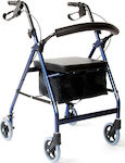 Vita Orthopaedics Foldable Aluminum Rollator Light press Blue