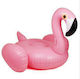 Inflatable Ride On Flamingo with Handles Pink