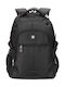 Suissewin Backpack Αδιάβροχο 26lt Μαύρο