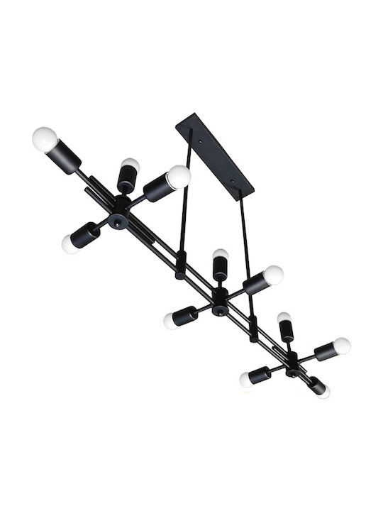 GloboStar Pendant Chandelier Black