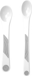 Twistshake Baby Set with Spoons Set Soft Learning Spoons 2pcs 4m+ White made of Plastic for 4+ months White 2pcs