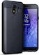 Terrapin TPU Leather Design Back Cover Πλαστικό Μαύρο (Galaxy J4)