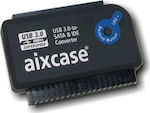 Aixcase AIX-BLUSB3SI-PS Black