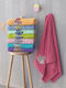 Palamaiki Set of baby towels 2pcs Sneakers Green Weight 380gr/m²