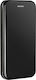 Forcell Flip Книга Изкуствена кожа Черен (Galaxy S9)