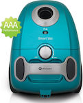 Rohnson Bagged Vacuum Cleaner 800W 2.5lt Turquoise