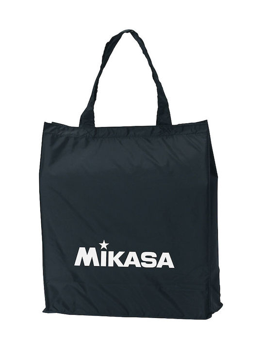 Mikasa Υφασμάτινη Τσάντα για Ψώνια σε Μαύρο χρώμα