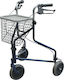 SuperOrtho Foldable Wheeled Walker Blue