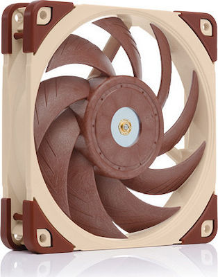 Noctua NF-A12x25 Gehäuselüfter 120mm mit Verbindung 4-Pin PWM 1Stück Braun