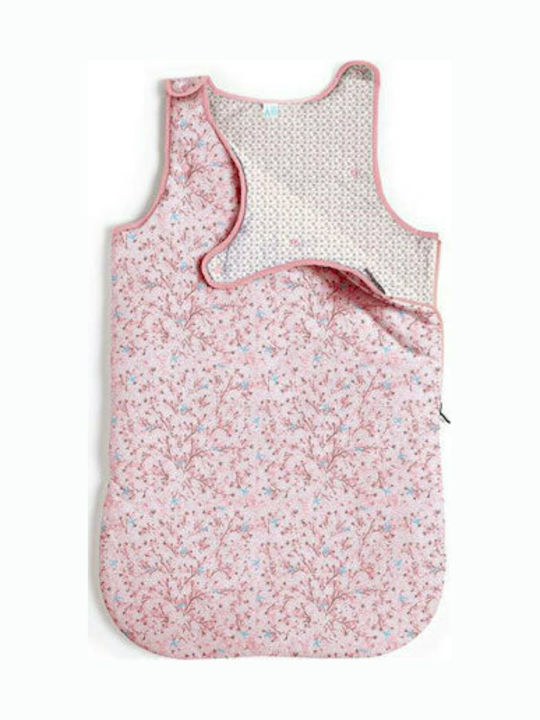 Djeco Winter Baby Sleeper Cotton Flower Pink