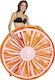 Happy People Θαλάσσης Orange Φουσκωτό Στρώμα Θαλάσσης Πορτοκαλί 118x118cm