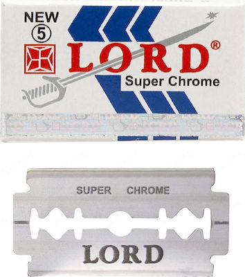 Lord Shave Super Chrome Lame de schimb 5buc