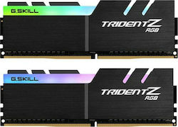 G.Skill Trident Z RGB 32GB DDR4 RAM cu 2 module (2x16GB) și Viteză 3200 pentru Desktop