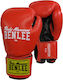 Benlee Boxing Boxing Gloves Leather for Match Red