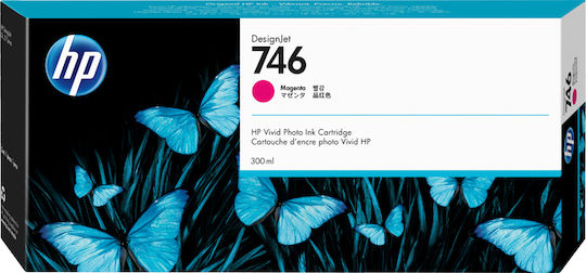 HP DesignJet 746 Original InkJet Printer Ink Magenta (P2V78A)