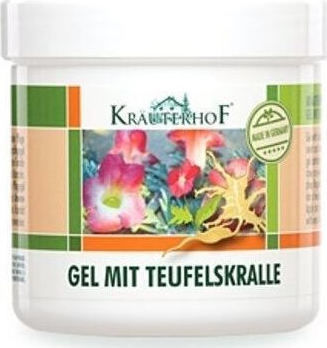 Krauterhof Devil's Claw Gel 8.5oz για Μυϊκούς Πόνους & Αρθρώσεις 500ml