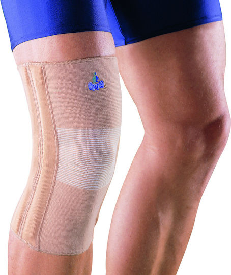 Oppo 2030 Elastic Knee Brace with Pads Beige