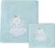 Beauty Home Set of baby towels 2pcs Beyond Imagination 5106 Light Blue 5106ΣΕΠΕ