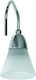 Gloria Modern Lamp Bathroom with Socket E14 Silver 10x16cm