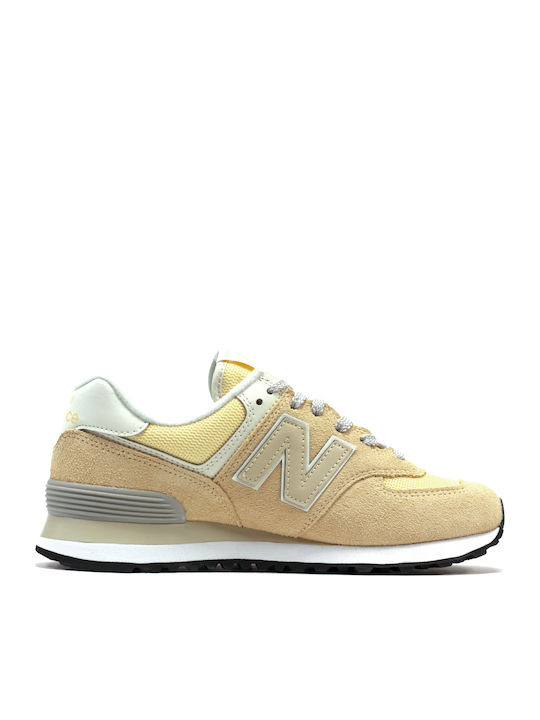 New Balance 574 Adidași Pentru Femei Galbeni