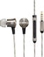 LeTV All-Metal In-ear Handsfree με Βύσμα 3.5mm Γκρι