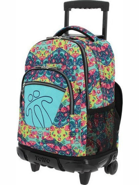Totto Morral Renglon School Bag Trolley Kindergarten Multicolour