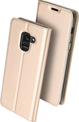 Dux Ducis Skin Pro Synthetic Leather Book Gold (Galaxy J6)