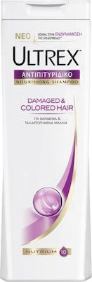 Ultrex Damaged & Colored Hair Shampoos Against Dandruff for Coloured Hair 360ml