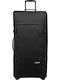 Eastpak Tranverz L Large Fabric Black Suitcase with 2 Wheels Height 79cm