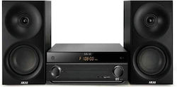 Akai Sistem audio AM-301 AM-301K 40W cu CD Player și Bluetooth Negru