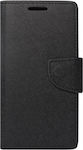 iSelf Fancy Xiaomi Ai Black Brieftasche Synthetisches Leder Schwarz (Redmi Note 5) BFXIANOTE5B
